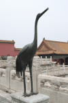 Bronze Figure Crane Frequent