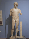 Marble Cult Statue Antinoos
