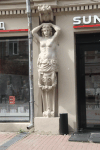 Female Atlas Statue